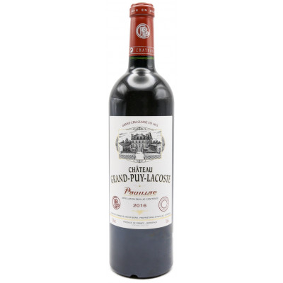 Château GRAND-PUY-LACOSTE 2016