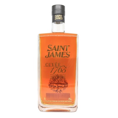 SAINT JAMES - Old rum - Cuvée 1765 - box with glass - 42%