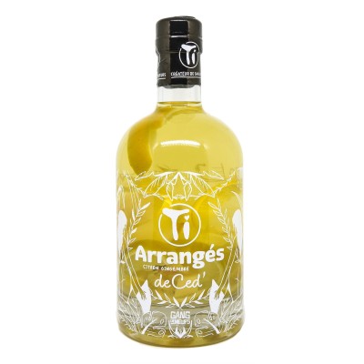 Les Rhums de Ced - Ti' arrangés - Citron Gingembre - Gang de Meufs - 32 %