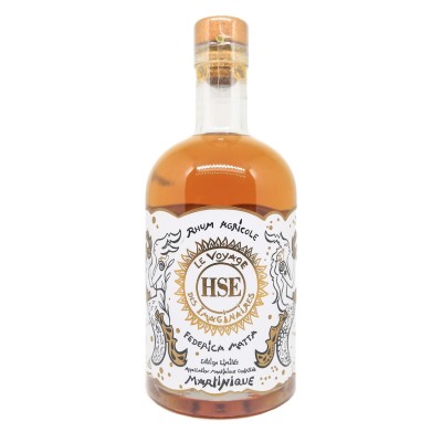 RHUM HSE - Amber Rum - Fédrica MATTA - Le Voyage des imaginaire - Limited edition - 40%