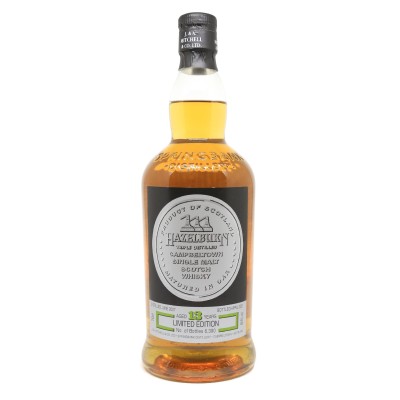 HAZELBURN - 13 ans - Brut de fût - Sherry Wood - Edition 2021 - 48,6%