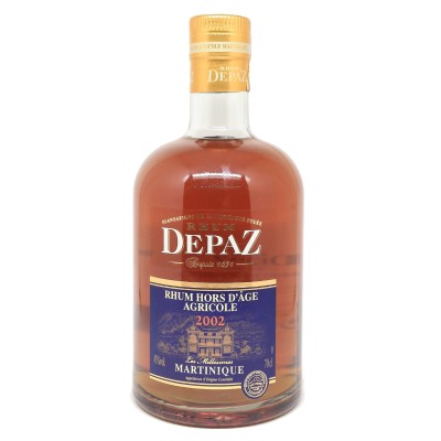 RHUM DEPAZ - Hors d'âge - Millésime 2002 - 45%