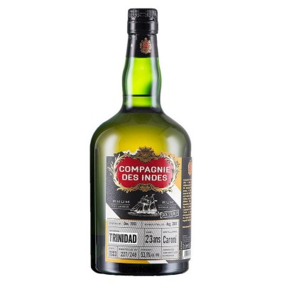 Compagnie des Indes - Rhum hors d'âge - Trinidad - 23ans - Caroni - 53,1%  