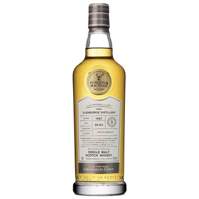 Whisky Glenburgie - 21 ans - Millésime 1997  - Single Cask - Gordon & MacPhail - 59.90% achat meilleur prix avis bon caviste bordeaux