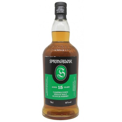 SPRINGBANK - 15 ans - Bottled 2022 - 46%