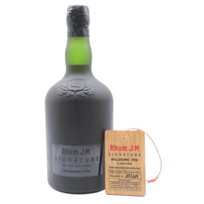 RHUM JM - Cuvée Signature - Millésime 1998 - 25 ans - n° 133/268 - 40,6%