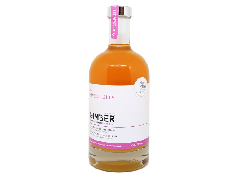 GIMBER - S°1 Sweet Lily - Concentré de gingembre bio - Sans alcool - 0%