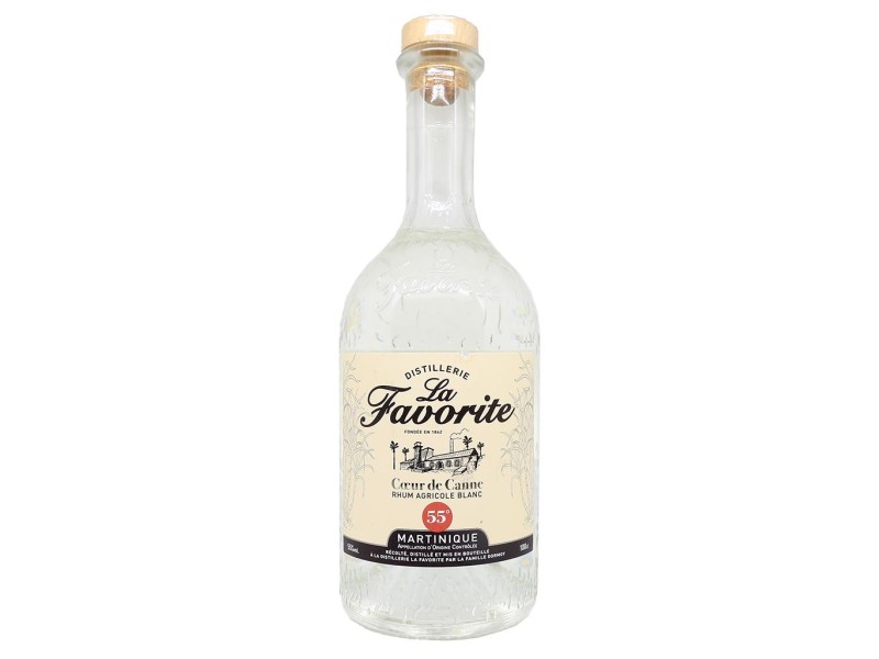 Rhum Agricole (pure cane juice)-LA FAVORITE - Rhum Blanc - Coeur de canne -  Version 1 Litre - Edition 2021 - 55% - Clos des Spiritueux - Online sale of  quality spirits