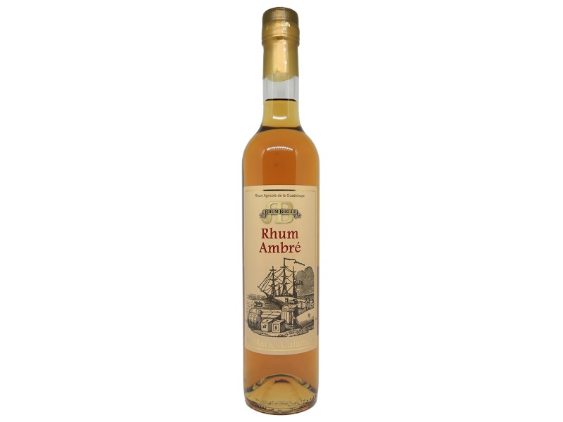 Rhum Agricole (pure cane juice)-BIELLE - Rhum Ambré - 50% - Clos