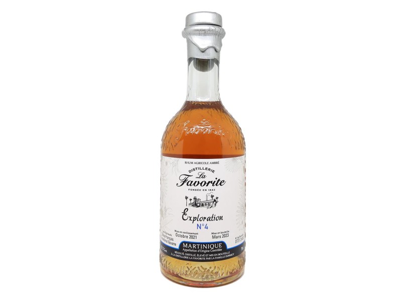 Rhum Agricole (pure cane juice)-LA FAVORITE - Exploration n°4 - 51.5% -  Clos des Spiritueux - Online sale of quality spirits