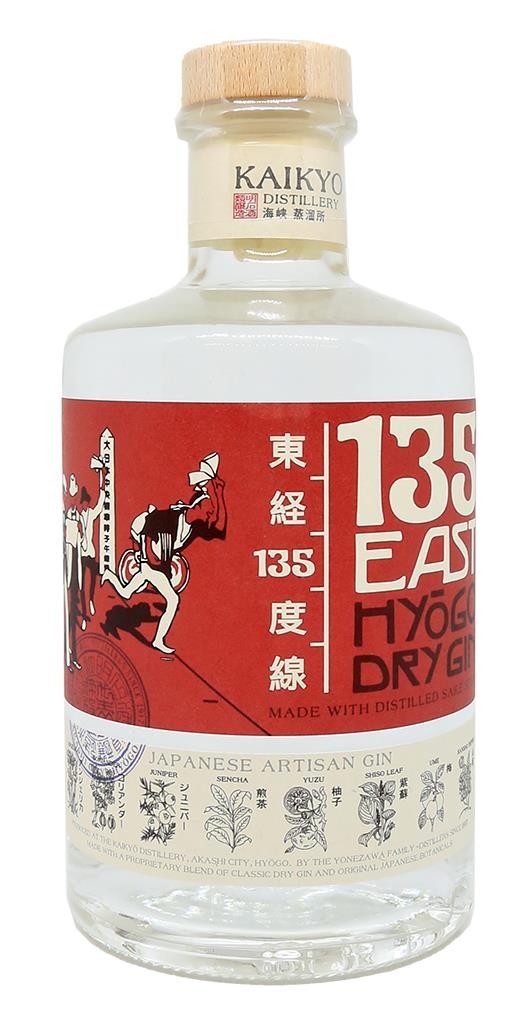 135 East Gin - Hyogo Dry Gin - Japanese Gin - 42%
