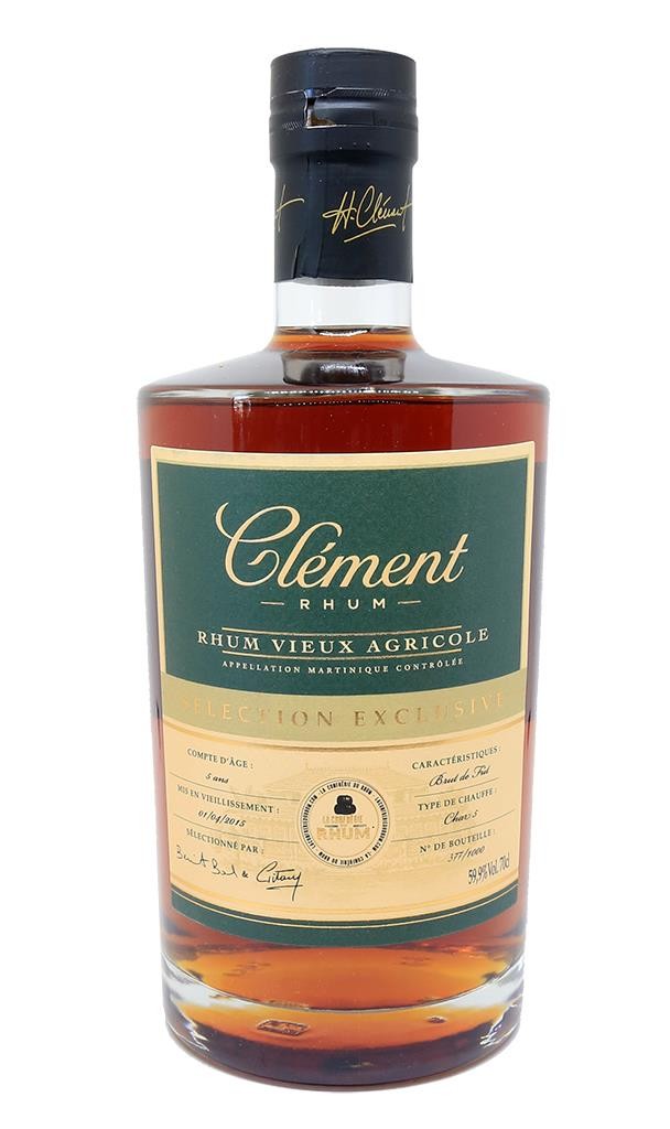 CLEMENT - Cuvée Homère Clément, rhum vieux agricole hors d'âge AOC