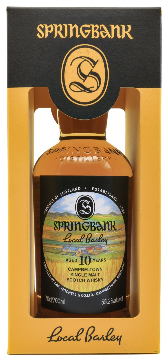 Islay-SPRINGBANK - 10 ans - Local Barley - Vintage 2015 - Bottled