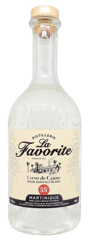 La Favorite rhum agricoleambré 4 ans