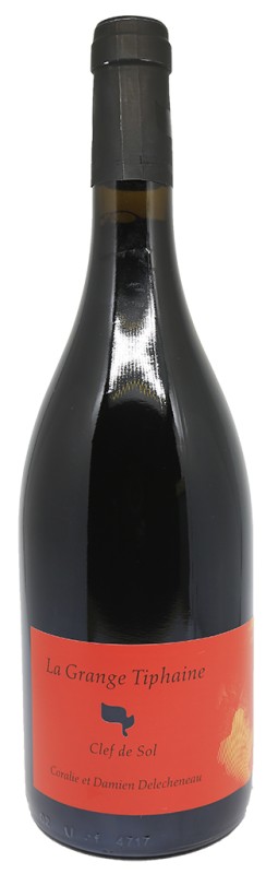 LA GRANGE TIPHAINE - Clef de Sol rouge - Biodynamics 2015 Blend Côt and Cabernet Franc, vines age 60 years, on red clay soils with flint. Vineyard certified in Biodynamics with manual harvesting. Vinification: maceration and fermentation with indigenous yeasts in concrete vats. Slow and delicate extraction. The aging is carried out entirely in barrels of 225 and 400 liters, without racking. Light filtration on earth before bottling.