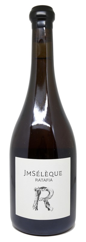 Champagne J-M Sélèque, Ratafia Champenois, bouteille, moût muté, élevage fût chêne, vin doux, spécialité Champagne, domaine familial