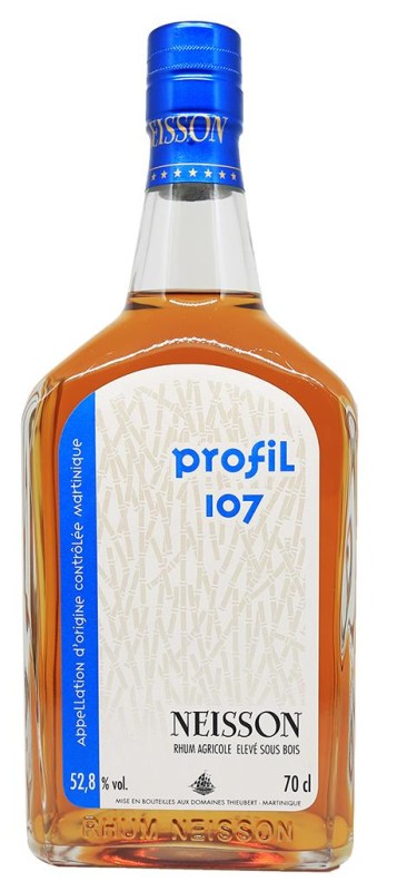 RHUM NEISSON - Rhum ambré - Profil 107 - 52,8 % achat pas cher au meilleur prix avis bon rare rhumerie bordeaux