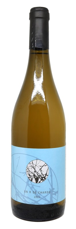 Bouteille Clos de la Barthassade Un R de Chardo 2023, Chardonnay 100%, vin blanc biodynamique, terroir calcaire, &eacute;levage en barrique, vin naturel Terrasses du Larzac