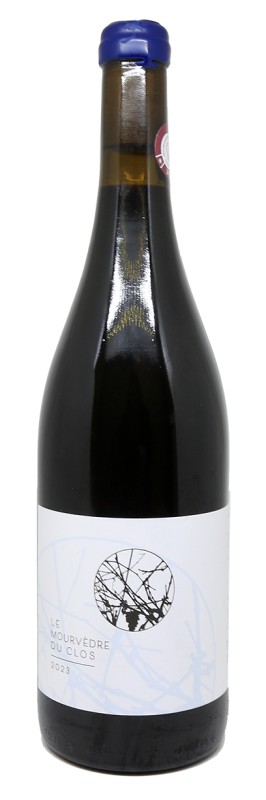 Bouteille Clos de la Barthassade Le Mourv&egrave;dre du Clos 2023, Mourv&egrave;dre 100%, vignoble biodynamique, terroir calcaire, &eacute;levage long en foudre, vin naturel Terrasses du Larzac
