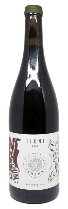 Iluni 2023, Domaine Amama Etxaldea, vin rouge, vin nature, Tannat, Cabernet Franc, Cabernet Sauvignon, Irouléguy, vin basque